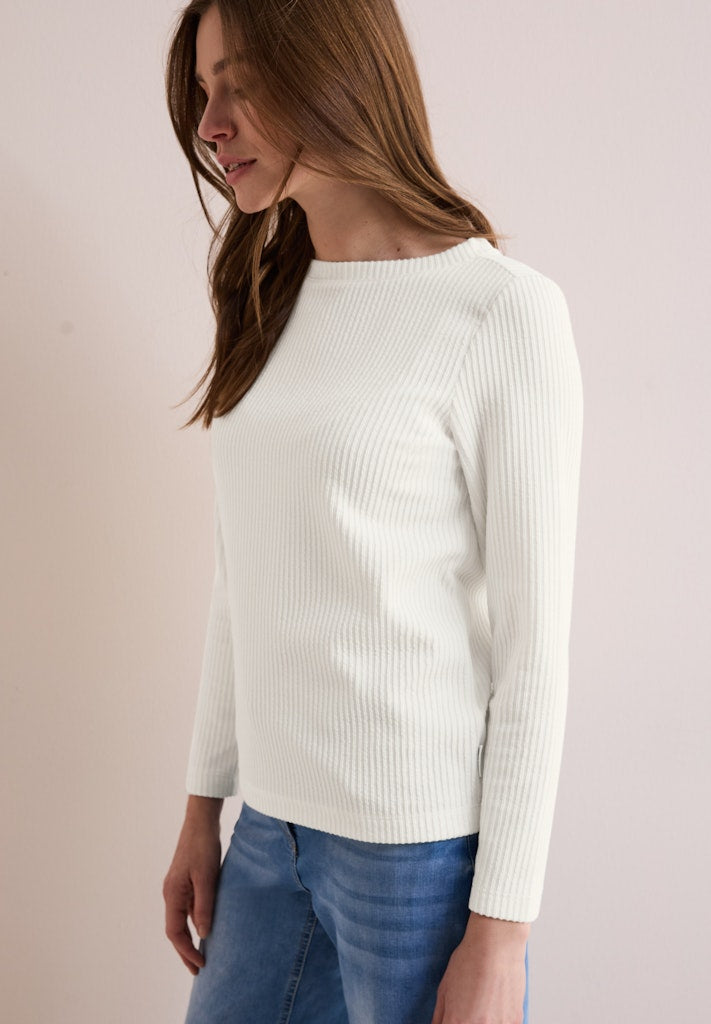 Cecil Damen T-Shirts  Vanilla W
