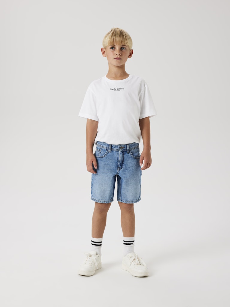 Name it Jungen Hosen & Shorts Light Blue Deni
