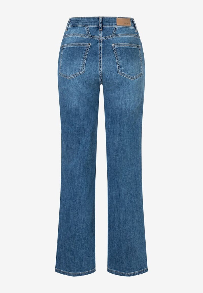 More & More Damen Jeans  Middle Blu