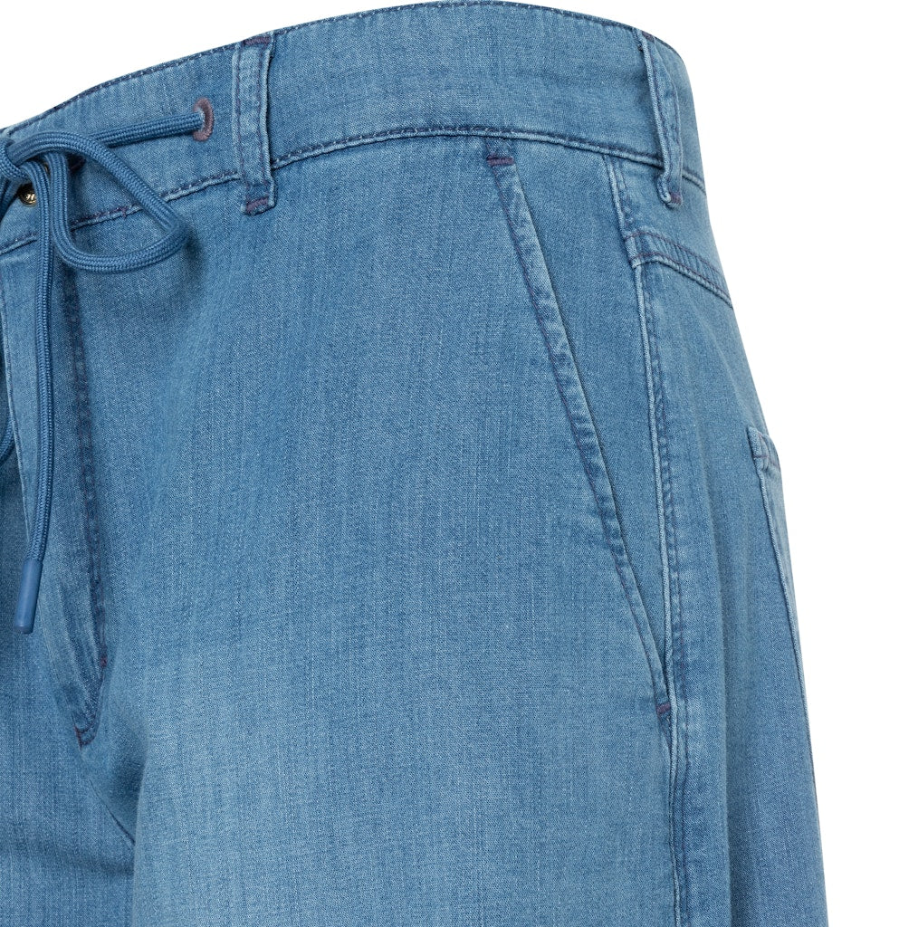 Mac Damen Jeans Blue Medium Was