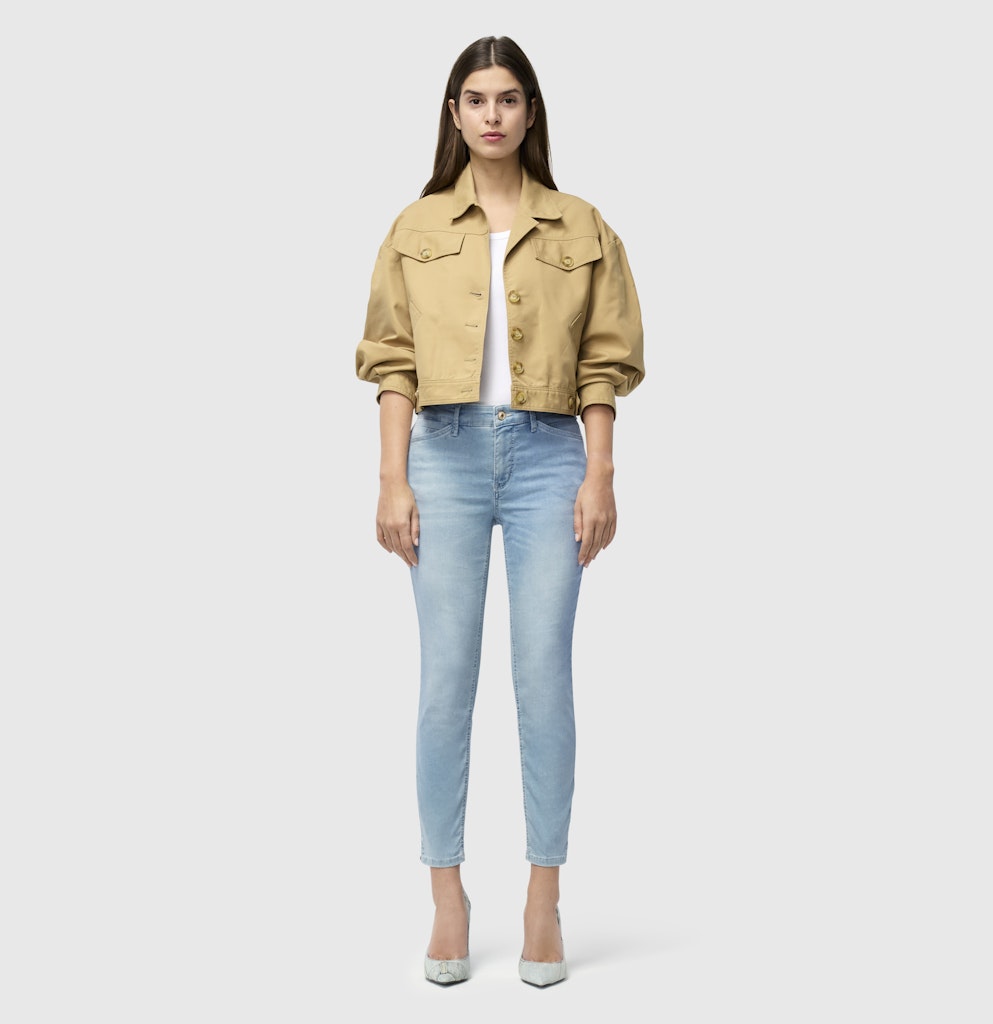Mac Damen Jeans Exotic Midblue