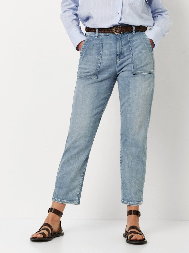 Toni Dress Damen Jeans Summer Blue Ble