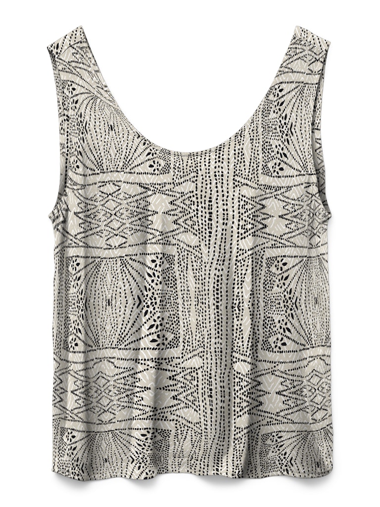 Vero Moda Damen T-Shirts Oatmeal/Tenna