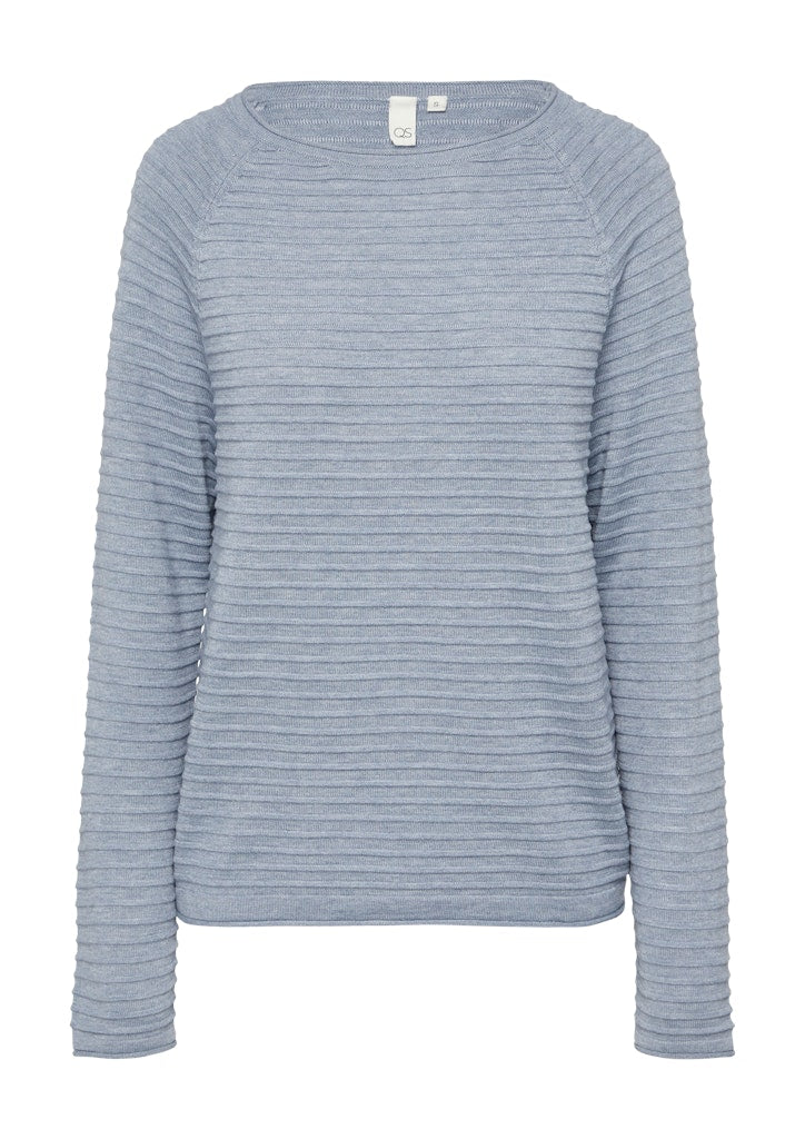 QS by S.Oliver Damen Pullover Blue