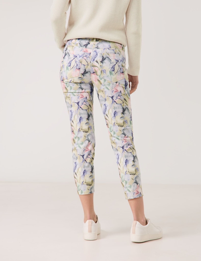 Gerry Weber Damen Jeans Blue/Green/Natu