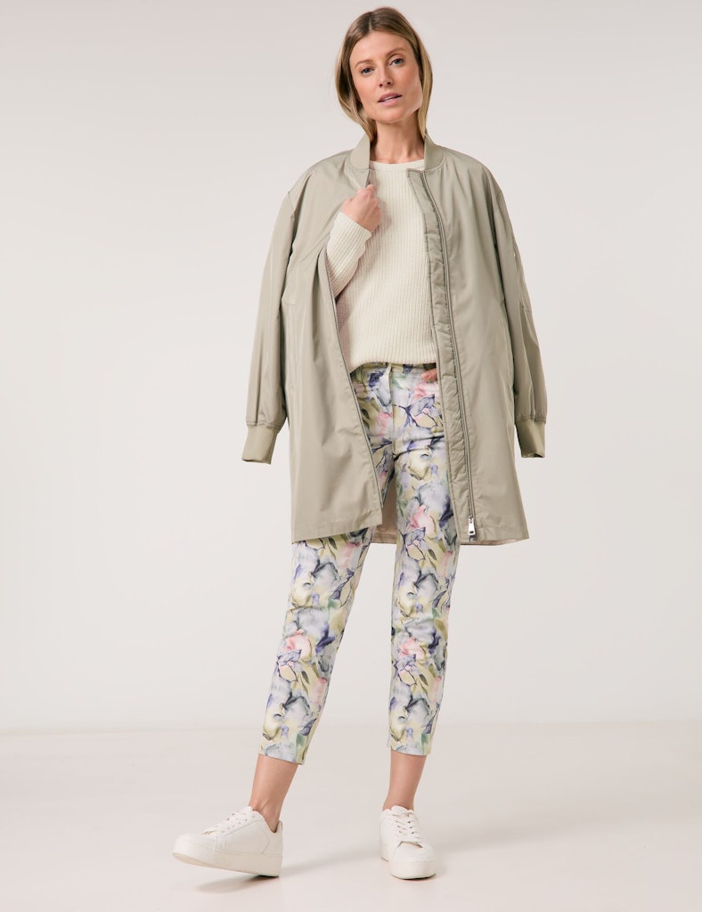 Gerry Weber Damen Jeans Blue/Green/Natu
