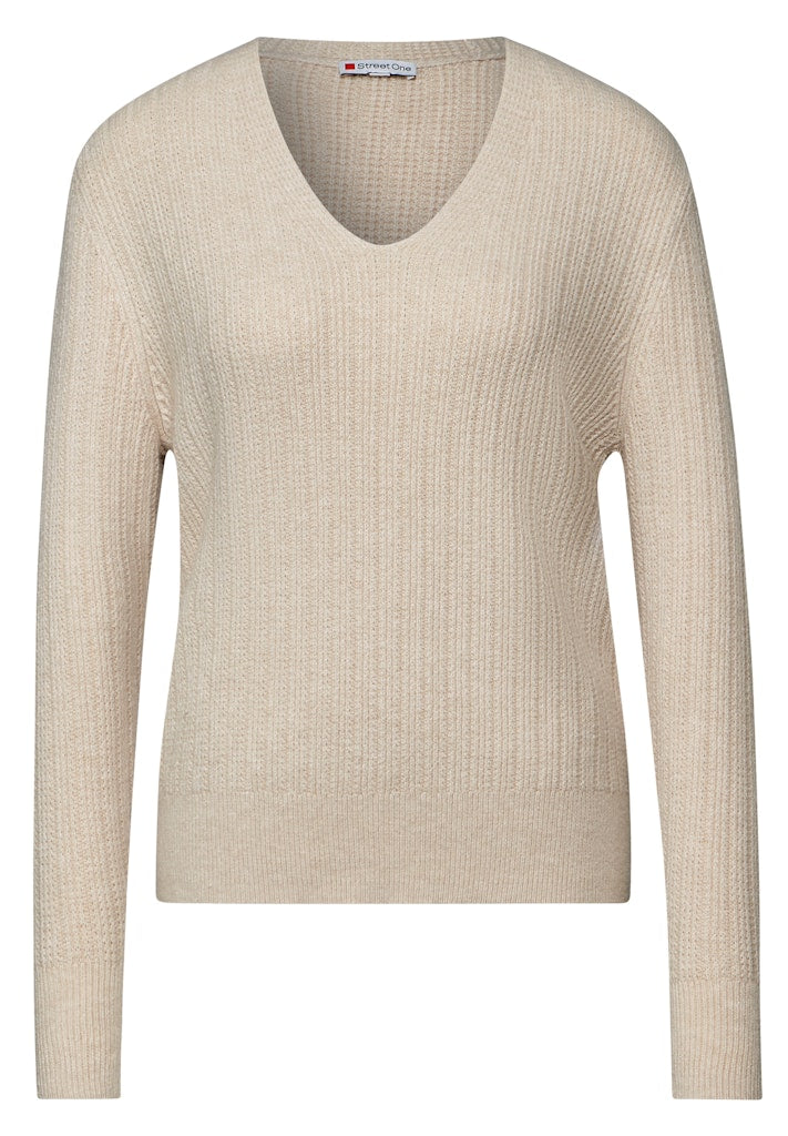 Street One Damen Pullover  Sheer Bei