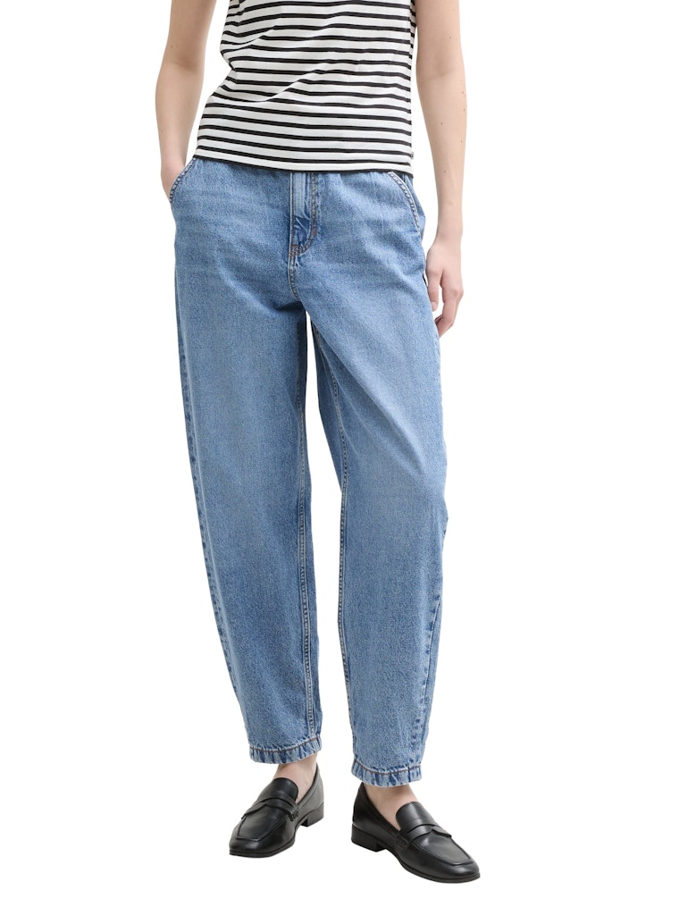 Tom Tailor denim Damen Hosen Used Mid Stone