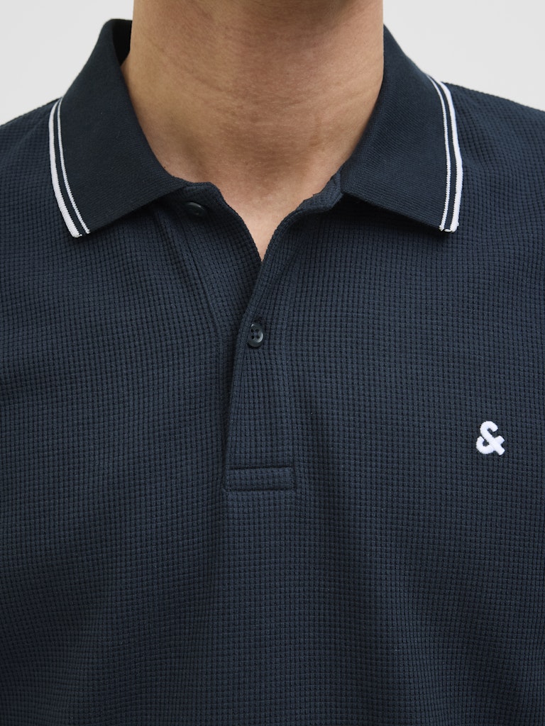 Jack & Jones Herren Polo-Shirts Sky Captain/Pla