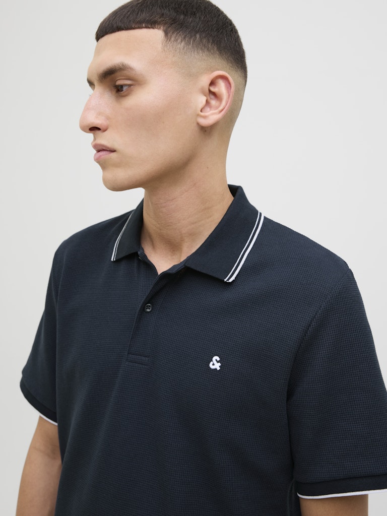 Jack & Jones Herren Polo-Shirts Sky Captain/Pla