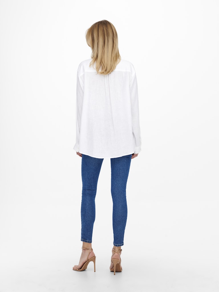 Only Damen Blusen Bright White