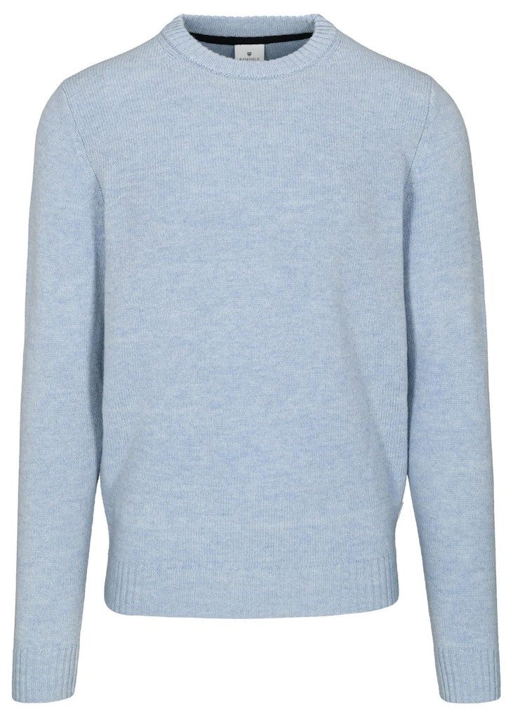 Basefield Herren Pullover  Blue Fog Me