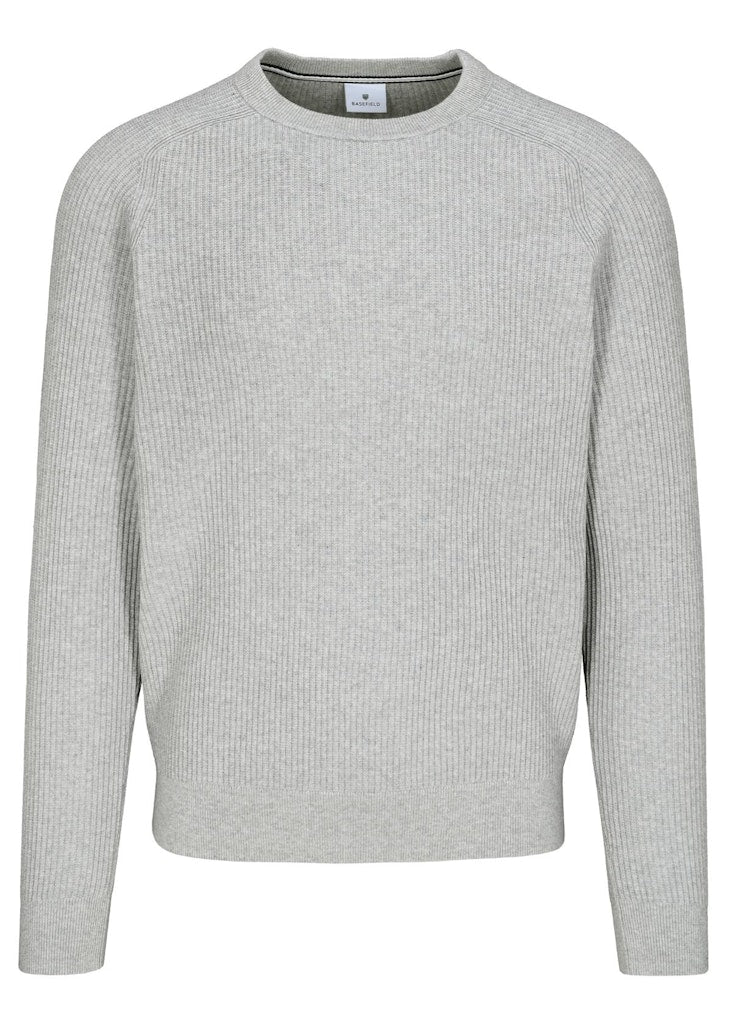 Basefield Herren Pullover  Light Grey