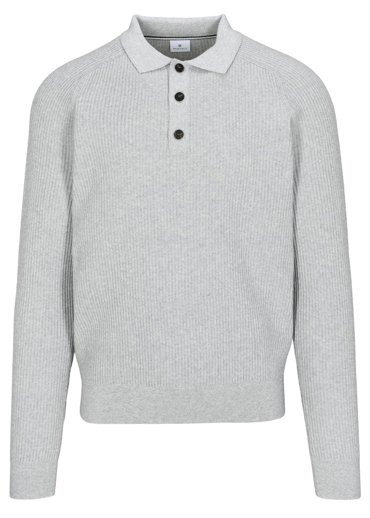 Basefield Herren Pullover  Light Grey