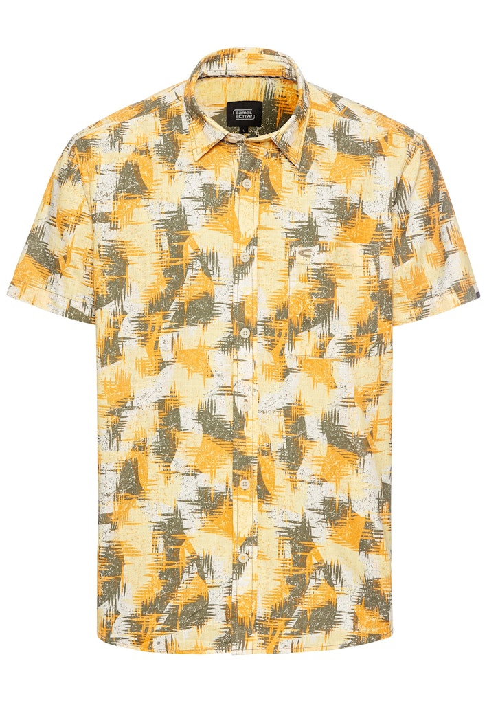 Camel active Herren Hemden kurz  Dusty Citron