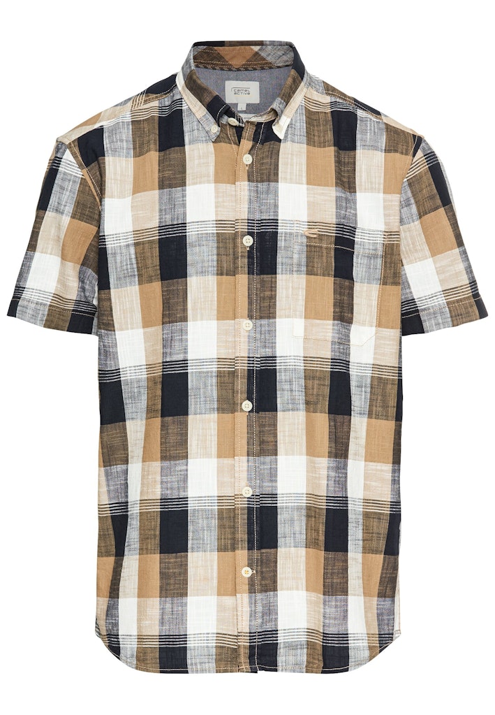 Camel active Herren Hemden kurz  Wood