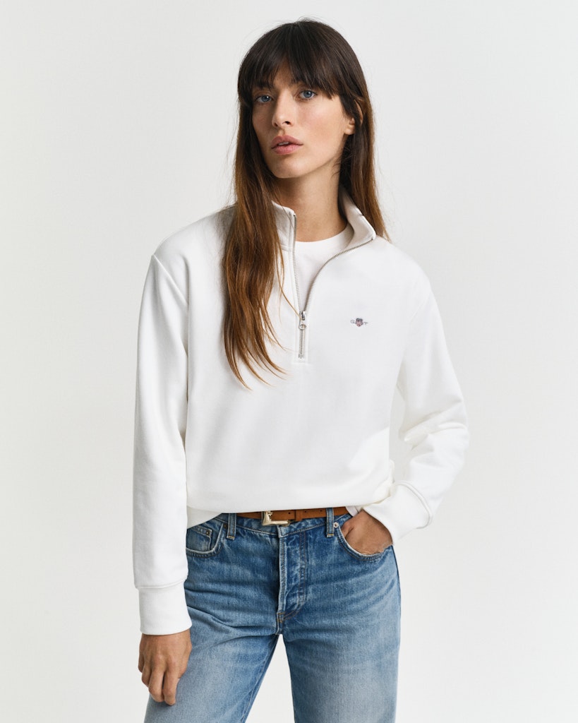 Gant Damen Sweatshirts  Eggshell