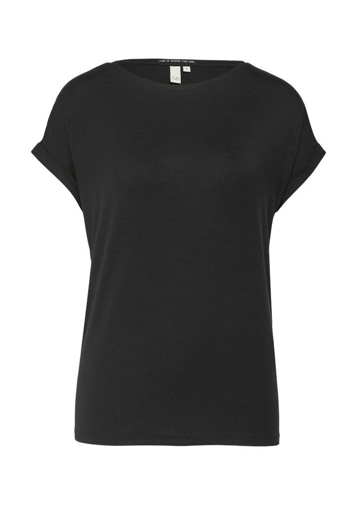 QS by S.Oliver Damen T-Shirts Grey/Black