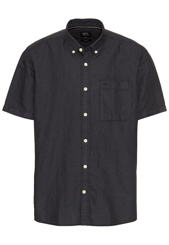 Camel active Herren Hemden kurz  Dark Navy