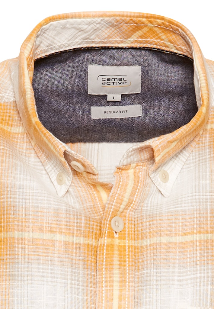 Camel active Herren Hemden kurz  Sunflower