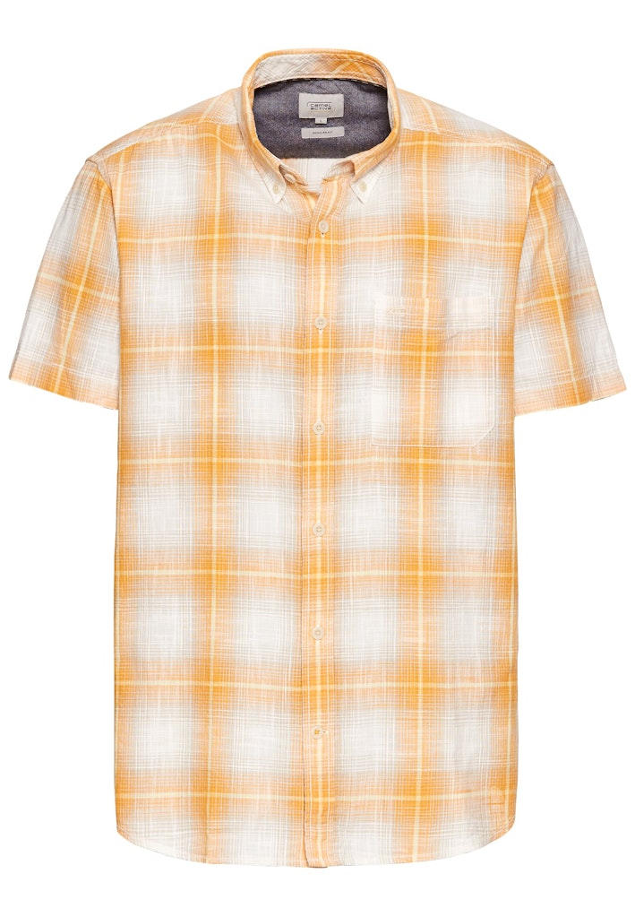 Camel active Herren Hemden kurz  Sunflower