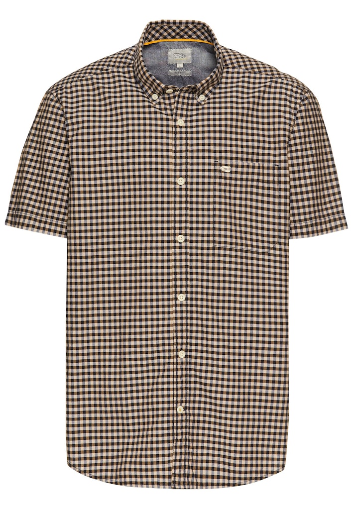Camel active Herren Hemden kurz  Dark Navy