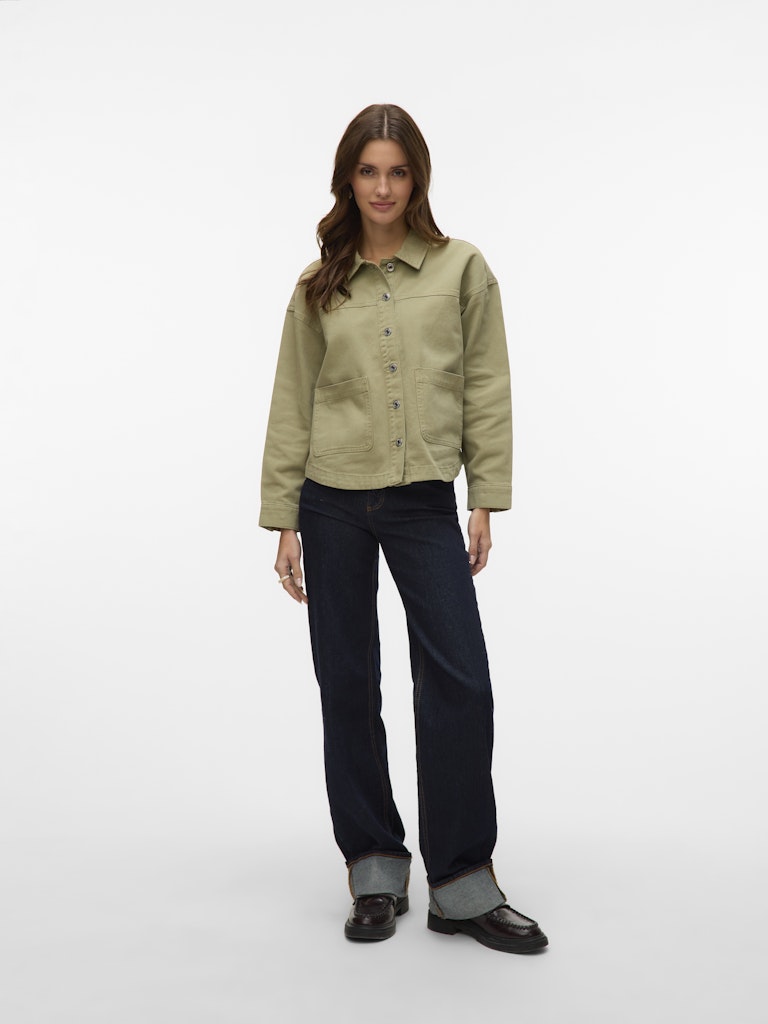 Vero Moda Damen Jeansjacken Laurel Wreath/W