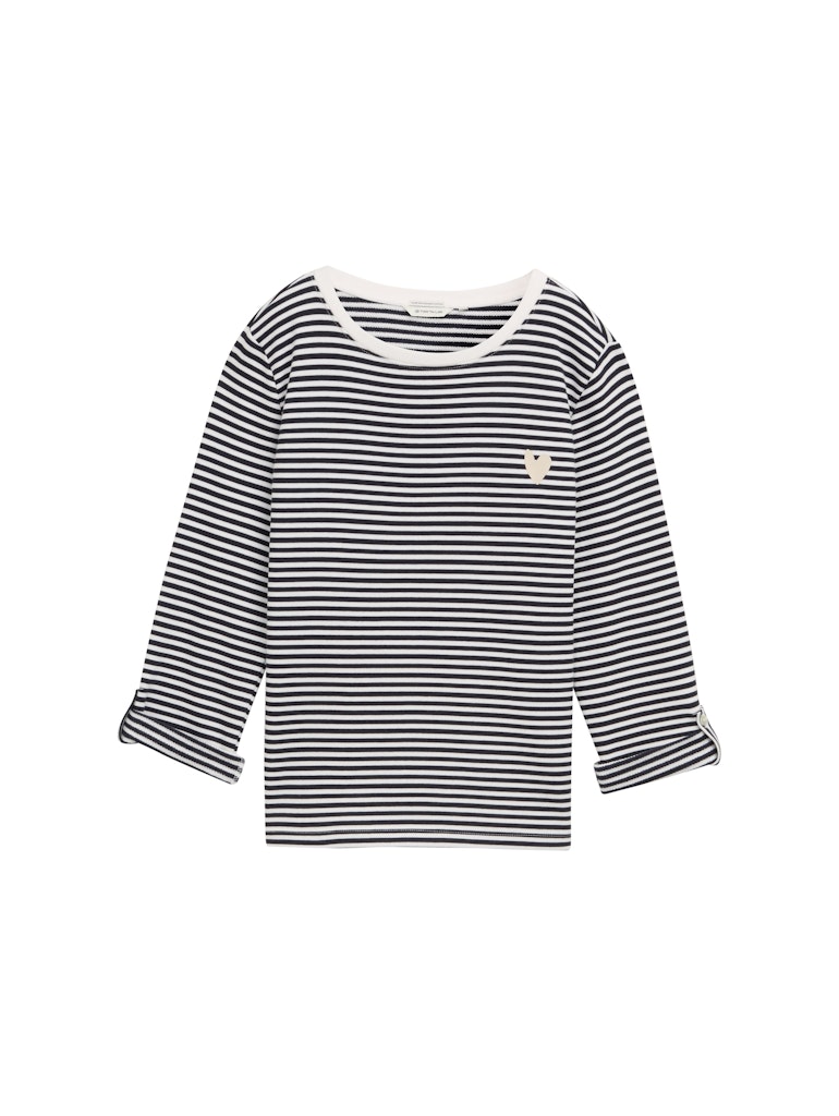 Tom Tailor Damen Sweatshirts Offwhite Navy R