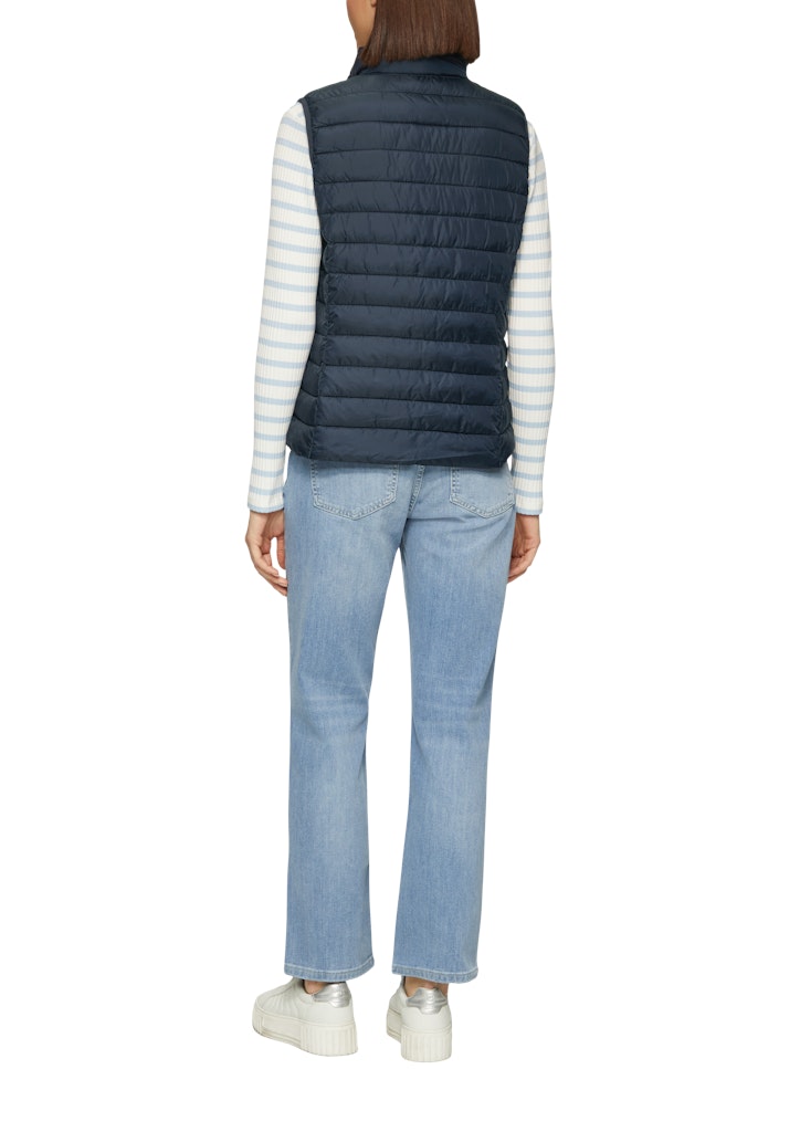 S. Oliver red Damen Outdoorwesten Blue