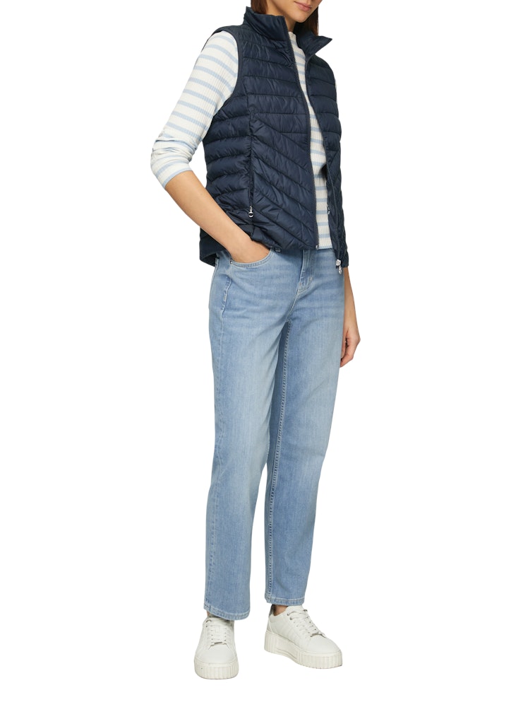 S. Oliver red Damen Outdoorwesten Blue