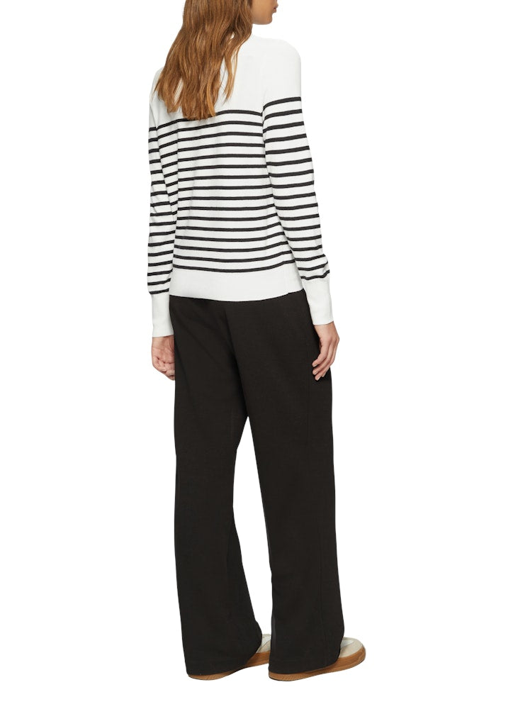 S. Oliver red Damen Pullover White