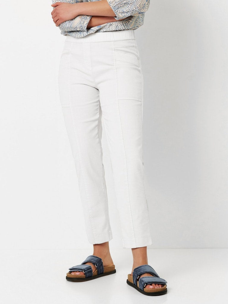 Toni Dress Damen Hosen White