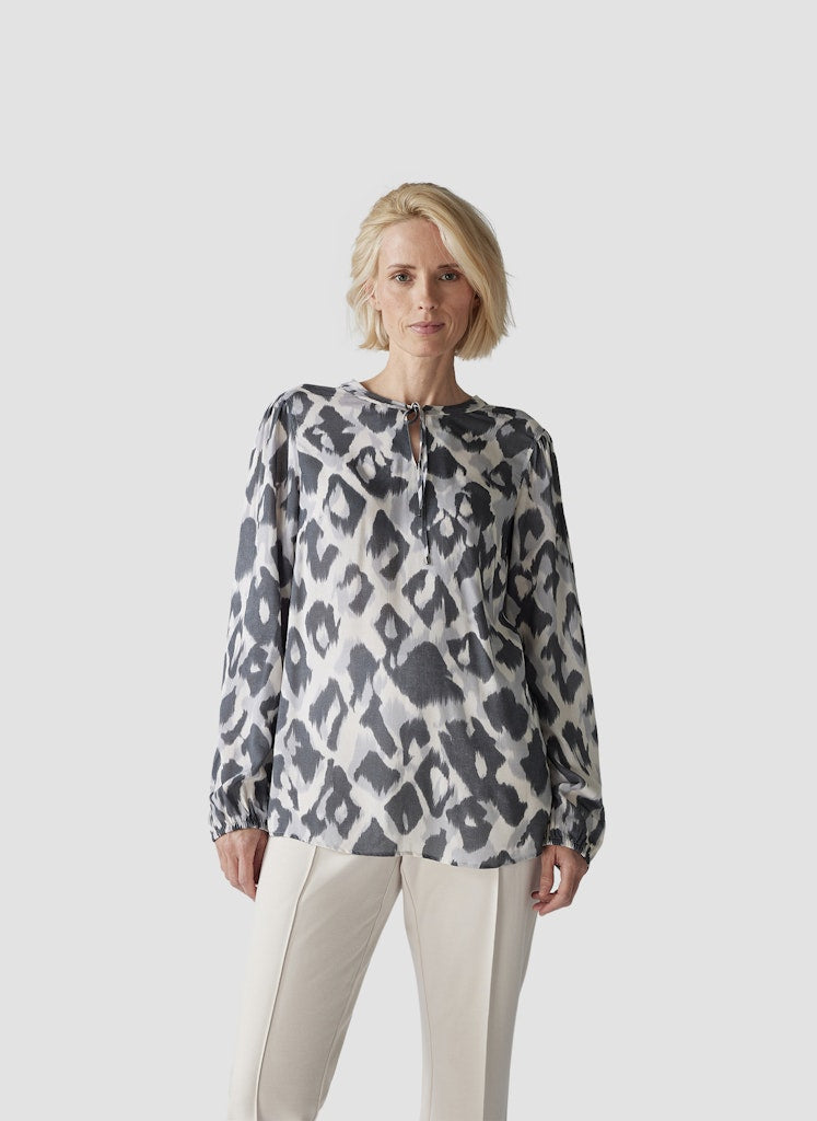 Le Comte Damen Blusen Silbergrau