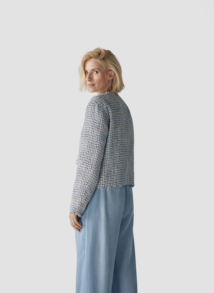 Le Comte Damen Jacken Hellindigo