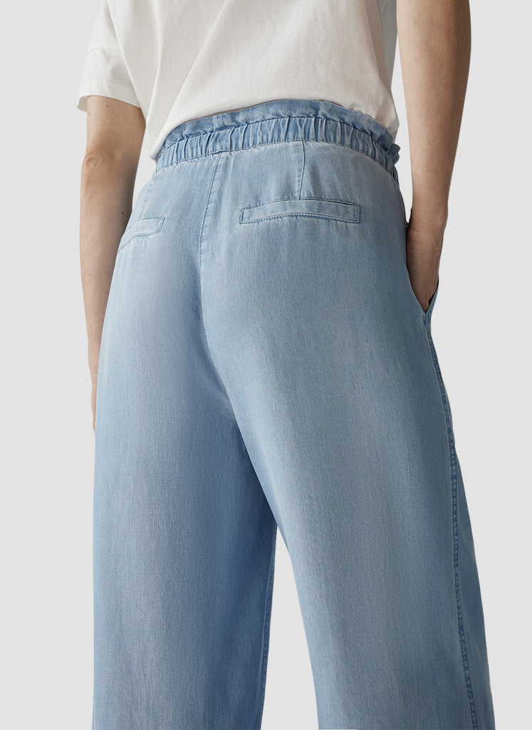 Le Comte Damen Hosen Hellindigo