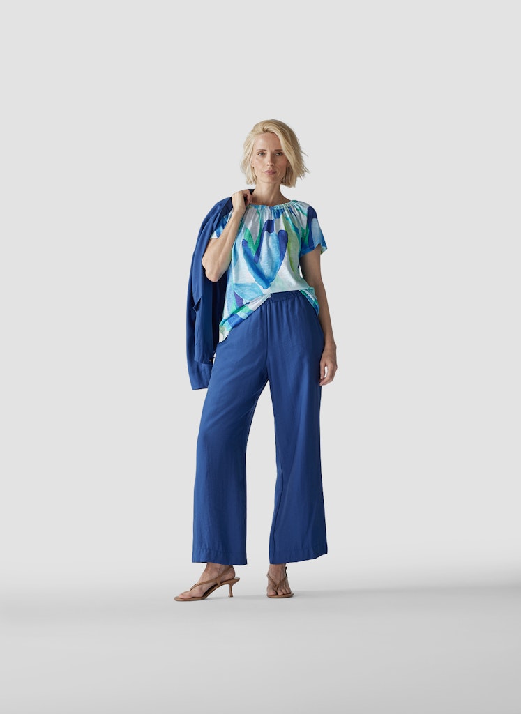 Le Comte Damen T-Shirts Lagune