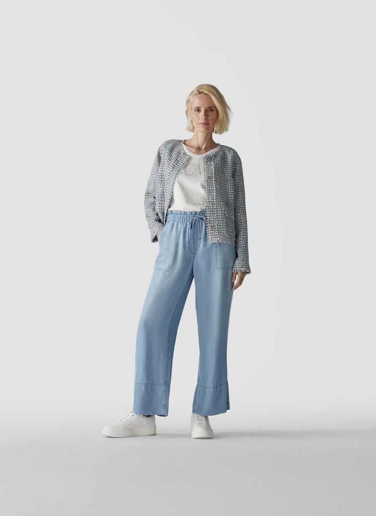 Le Comte Damen Jacken Hellindigo