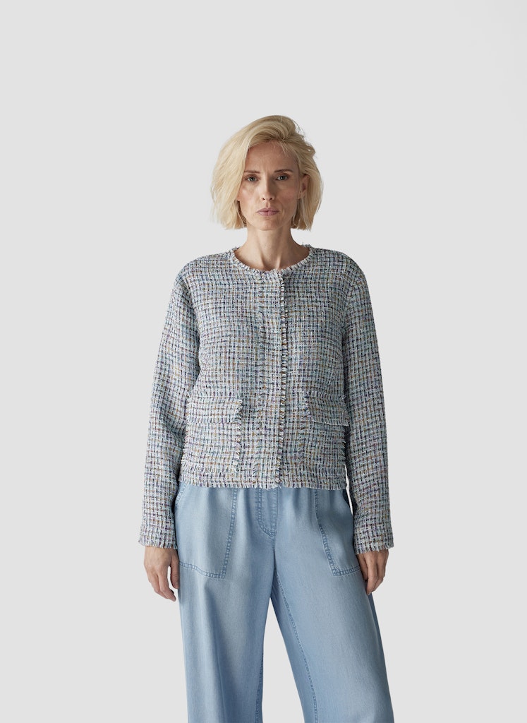 Le Comte Damen Jacken Hellindigo