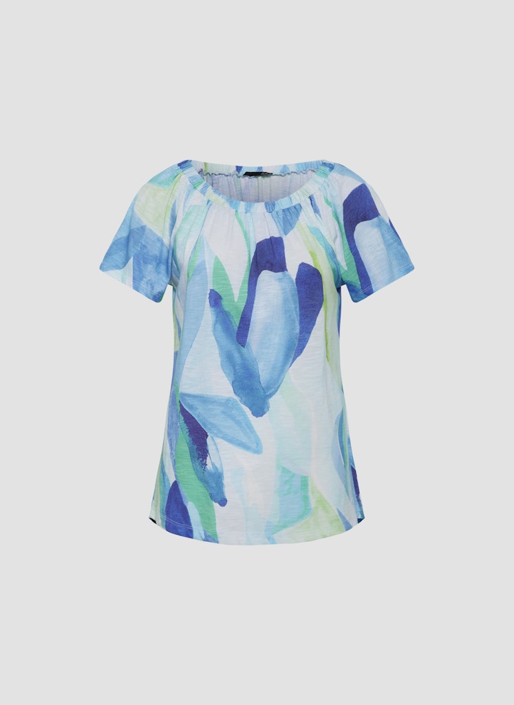 Le Comte Damen T-Shirts Lagune