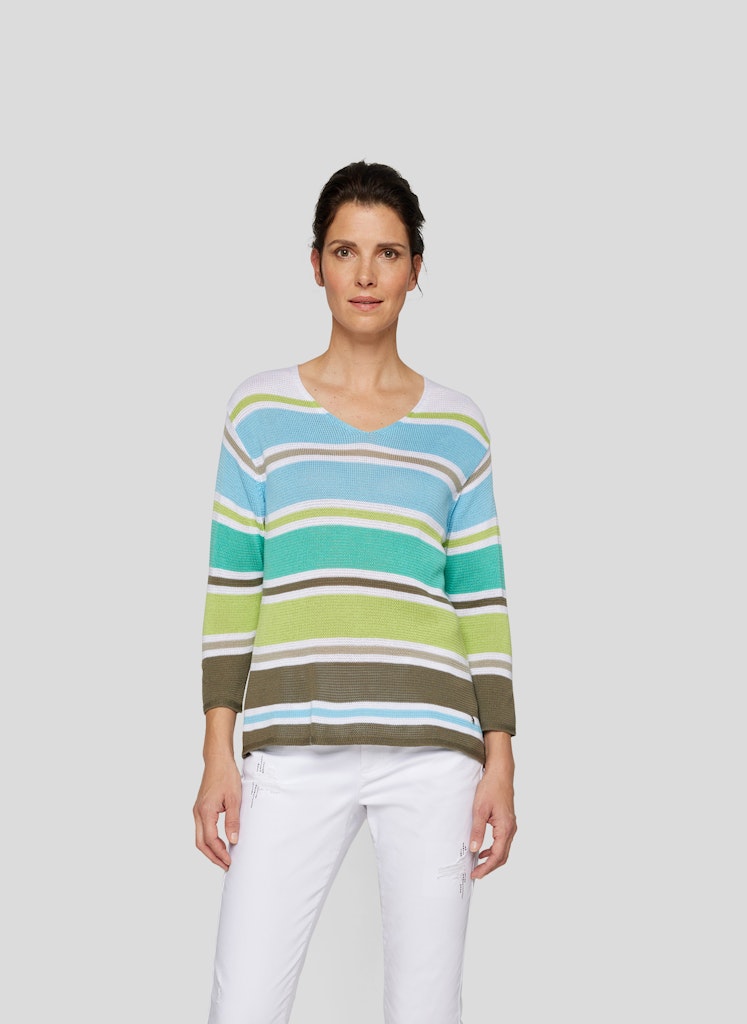 Rabe Damen Pullover Puderblau