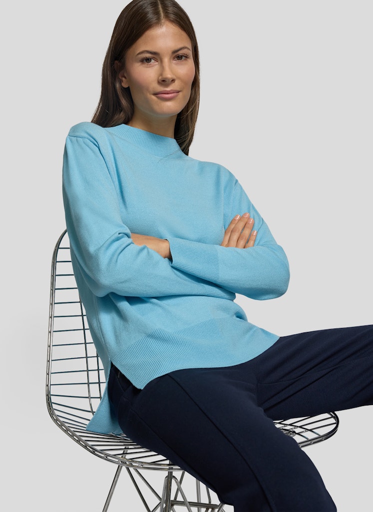 Rabe Damen Pullover Puderblau