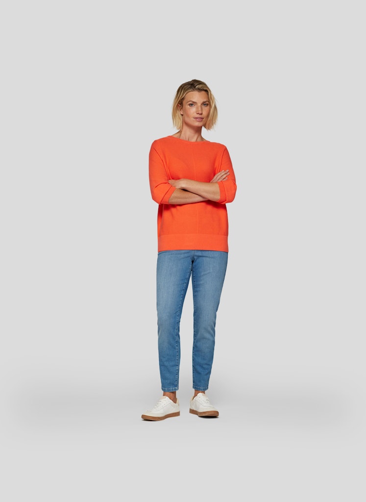 Rabe Damen Pullover Mandarine