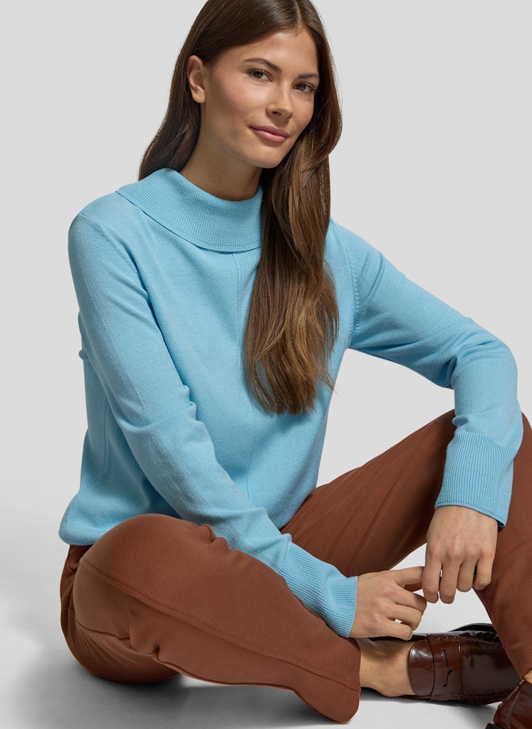 Rabe Damen Pullover Puderblau