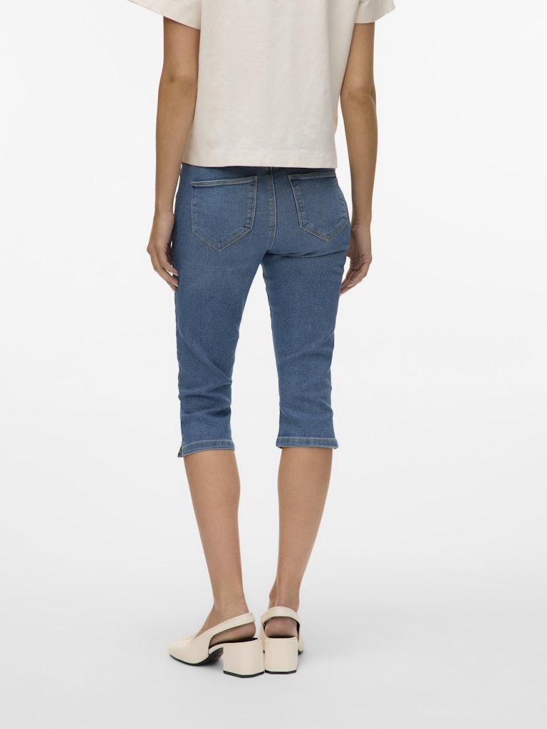 Vero Moda Damen Jeans Medium Blue Den