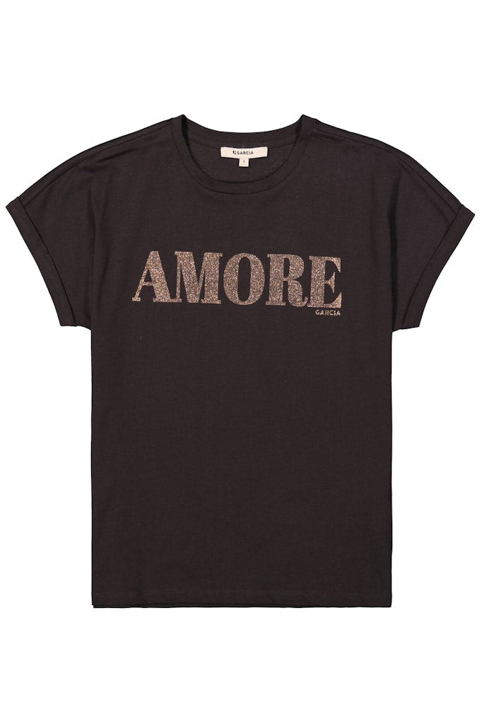 Garcia Damen T-Shirts Antracite