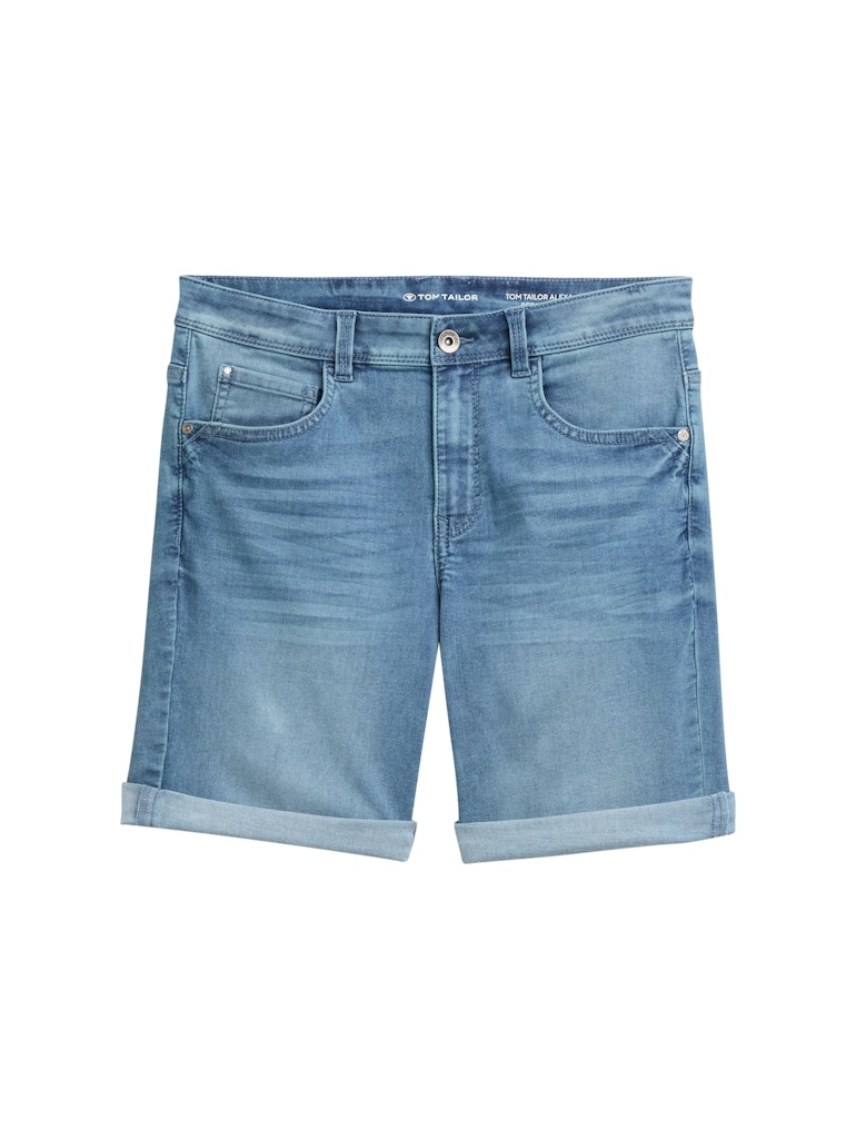 Tom Tailor Damen Shorts Light Stone Was