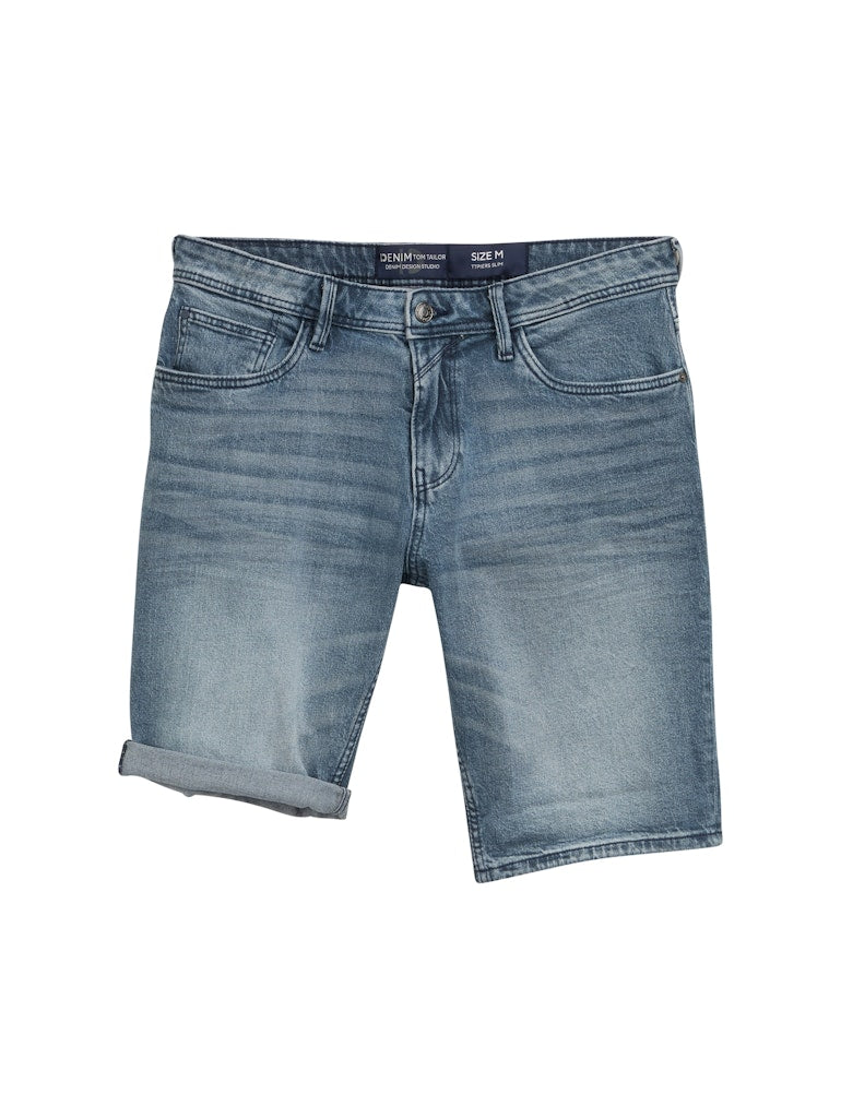 Tom Tailor denim Herren Shorts Mid Stone Blue