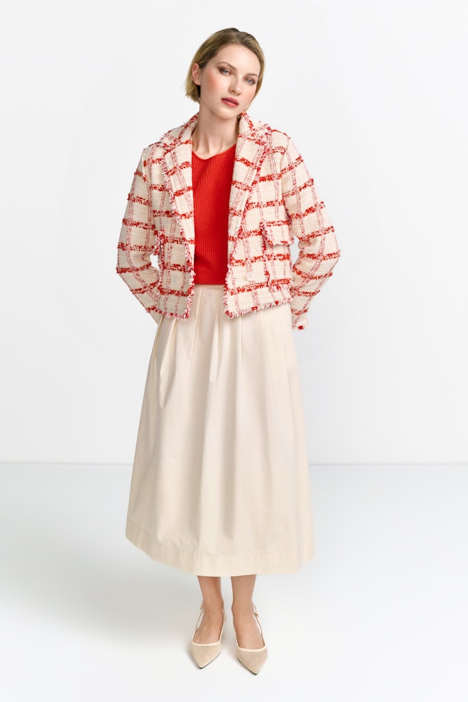 Rich & Royal Damen Blazer Sunset Red