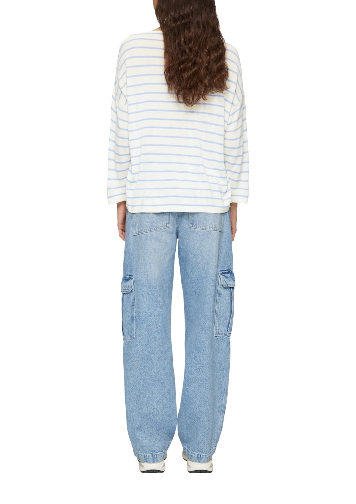 QS by S.Oliver Damen Pullover Blue