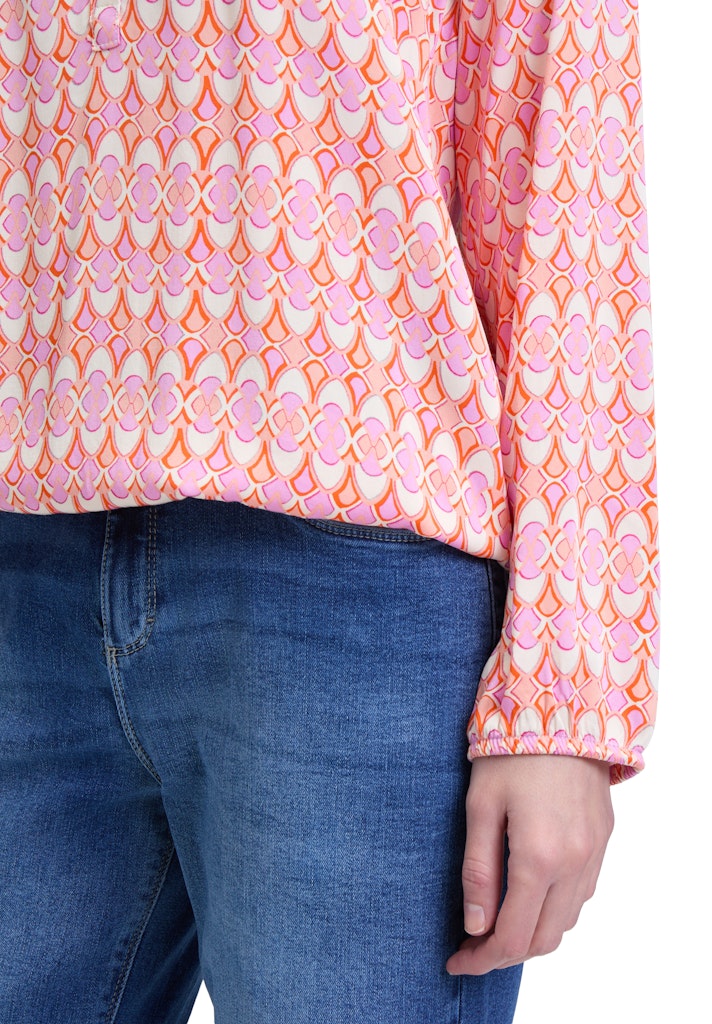 Cartoon Damen Blusen Orange/Rosé
